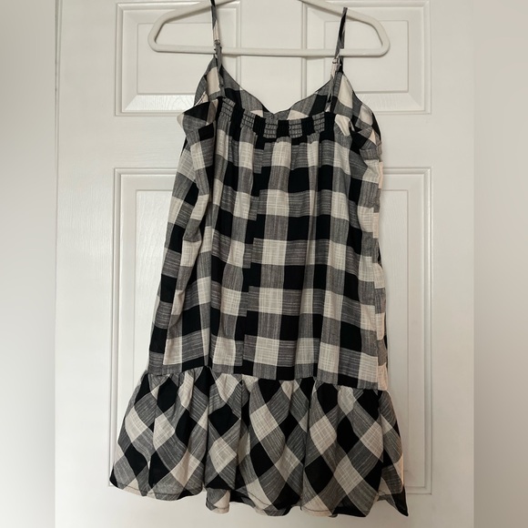 True Craft Black and White Plaid Dress | Size XL | NEW - Picture 2 of 6